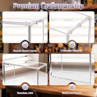 Boîte acrylique transparente Geling Good Sale Etb avec fermeture magnétique, fabrication soignée, compatible avec les boîtes de collection Pokémon ETB