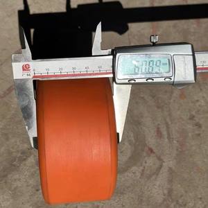 Linde 125x60mm peça no. 0039933833 longo serviço retroiluminador poliuretano com 6202 rolamentos - Product Image 5