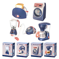 Ensemble de jouets d'appareils de cuisine pour enfants, blender, mixeur, grille-pain, four, jeu de simulation