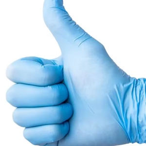 Guantes de Trabajo de Seguridad Desechables Sin Polvo, Guantes de Nitrilo Puro Negros Personalizados - Product Image 4