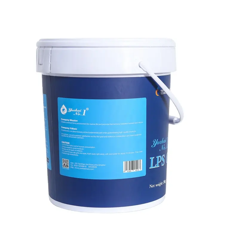 Nuevo diseño OEM Marine Ornamental Fish Sea Salt Material de vidrio de alta calidad para el cultivo de mariscos Buena fuente de materiales