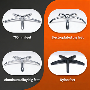 Chaise de <span class=keywords><strong>laboratoire</strong></span> ergonomique réglable en cuir ESD avec repose-pieds et roulettes - Product Image 3