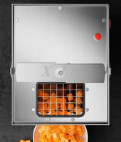 Trituradora de alimentos de espesor, cortadora comercial de frutas y verduras, cortadora eléctrica Manual de repollo y cebolla
