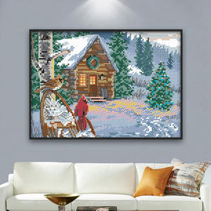 Venta al por mayor precio barato Weasley House 11CT 14CT juegos de punto de cruz contados DIY chino Kits de punto de cruz bordado - Product Image 2