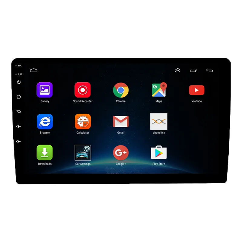 Autoradio 9 ", Android 9, écran tactile pour voiture, lecteur DVD, stéréo, en verre trempé 2.5D, avec GPS, WIFI, 2 Din, nouveauté 2020