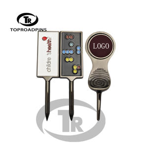 ที่หนีบหมวกแม่เหล็กสำหรับกอล์ฟ พร้อมที่ทำเครื่องหมายลูกกอล์ฟแบบทองแดง และที่ซ่อมพื้นสนามกอล์ฟ - Product Image 5