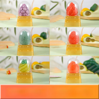 Industriële siliconen mal 3D fruitmousse ijs room voedselveilig makkelijk te ontvormen met doos voor hoge volumeproductie OEM