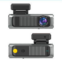 Cámara para Vehículo DVR 4G GPS 2K+1080P Delantera y Trasera con Control por WiFi y APP, 256GB Máx., Valla Electrónica, Grabador de Conducción para Auto con WiFi 4G