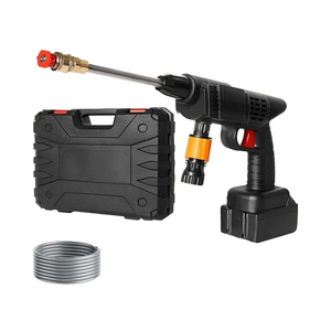 Idropulitrice Portatile <span class=keywords><strong>24V</strong></span> per Auto e Giardino con Tubo Staccabile da 16 Piedi, Scatola in Acciaio, Idropulitrice Portatile in Acciaio Inossidabile per Auto - Product Image 1
