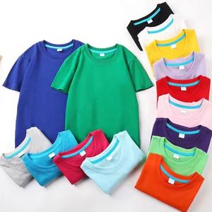 Camisetas Infantiles Unisex 100% Algodón, Cómodas y Saludables para el Verano, con Logotipo Personalizado, Cuello Redondo Informal de Manga Corta para Niños y Niñas - Product Image 2