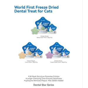 Snack Dentali Premium Liofilizzati per Gatti Adulti - Formula per la Salute Orale - Disponibile con Etichetta Privata - Product Image 1