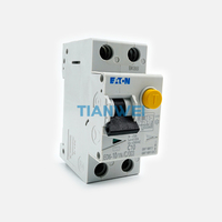 Disjoncteur différentiel EATON ED6-10/1N/C/003 RCBO 10A 1P+N Courbe C 30mA Type AC 6kA Disjoncteur de protection contre les fuites à la terre sur rail DIN