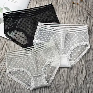 Lencería Sexy para mujer, bragas transparentes, lencería, precio barato