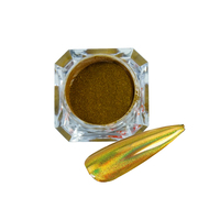 Faible MOQ, échantillon gratuit, poudre à ongles effet miroir chromée 1g/30g/50g, poudre miroir pour ongles