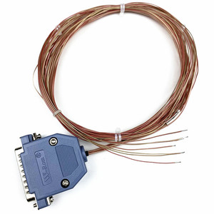 Tipo personalizado K/J/<span class=keywords><strong>PT100</strong></span> sonda do par termoelétrico com fio de alta temperatura isolado - Product Image 5