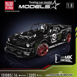 Rompecabezas de la Serie de Autos Deportivos, Bloques de Construcción de Alta Dificultad para Adultos, Juguetes Transfronterizos de Plástico ABS - Product Image 5