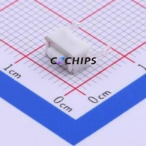 1TS002A-2600-4300 Tactile Switch Through hole,3.5x6mm Switch Single Pole Single Throw Rectangle Button 2.6N Through Hole - Product Image 1