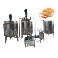 Machine de fabrication de beurre de cacahuètes industrielle automatique professionnelle / Ligne de production de beurre de cacahuètes