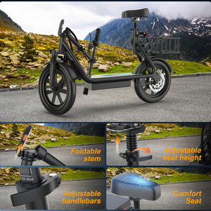 ESBS Pro EU UK US entrepôt en stock avec siège et boîte de rangement arrière pliante scooter électrique pour les loisirs navettage - Product Image 2