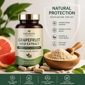 <span class=keywords><strong>Extrait</strong></span> de Citrus Paradisi, poudre de pépins de <span class=keywords><strong>pamplemousse</strong></span>, rapport 10:1 20:1, pour conservateur naturel et santé gastro-intestinale - Product Image 5
