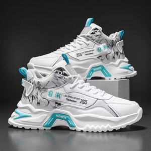 Baskets montantes sportives pour hommes 2025 - Chaussures de mode respirantes et antidérapantes pour toutes les saisons - Nouvelle collection homme - Product Image 5
