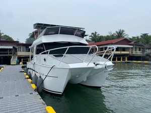 Catamarán Gospel Boat de 8.8m (29 pies) con cabina de aluminio soldado, para pesca, crucero, turismo y ocio. - Product Image 2