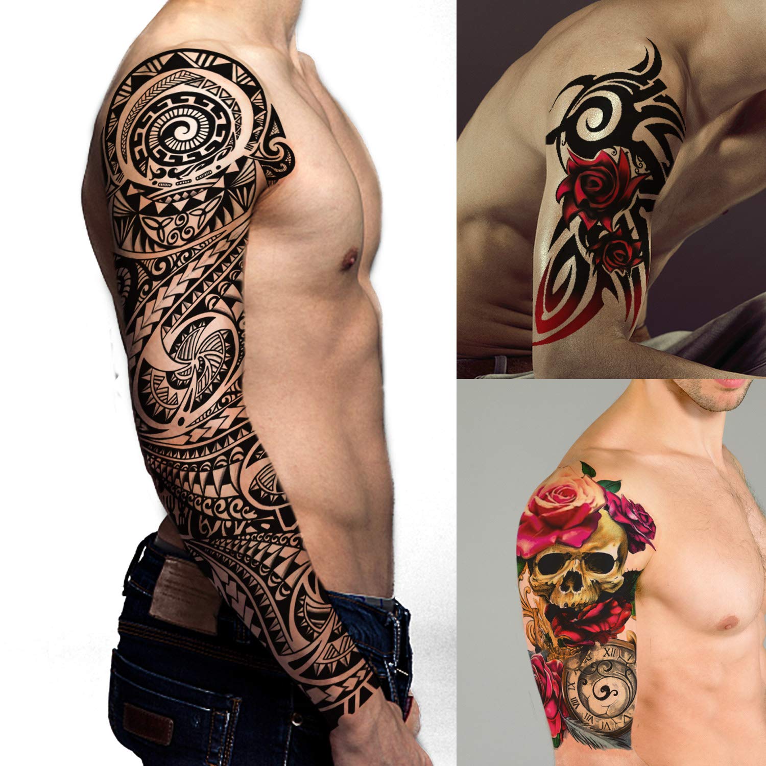 Long Lasting Temporary Tattoos - Cute Designs for All, image size:1500x1500