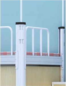 <span class=keywords><strong>Lit</strong></span> superposé en bois et métal pour étudiants en dortoir scolaire, <span class=keywords><strong>lit</strong></span> double à deux étages <span class=keywords><strong>avec</strong></span> <span class=keywords><strong>bureau</strong></span> d'étude, armoire et escalier - Product Image 3