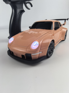 Coche de Carreras a Control Remoto 1:24, Mini Modelo 911, Juguete de Carreras Profesional 4WD de Alta Velocidad con Luces - Product Image 5