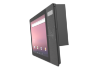Tableta industrial OEM SDK de 10 pulgadas con lector RFID de largo alcance NFC frontal, tableta Android resistente, señalización digital y pantallas