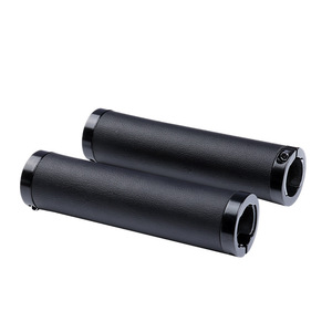 Poignées de guidon de vélo de montagne Bolany 22,2 mm en PU antidérapantes noires pour le cyclisme hors route - Product Image 4