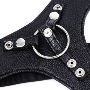 BDSM製品PUレザー人工調整可能ハーネスデラックスストラップハーネス男性エロチック - Product Image 4
