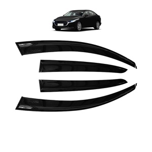 Déflecteurs de fenêtre de voiture imperméables/anti-pluie de qualité KQD, adaptés à la Mazda 3 Axela - Product Image 1
