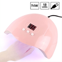 Kit professionnel de 35 pièces pour ongles : colle, vernis, strass, moule, pinceau, lime et lampe UV