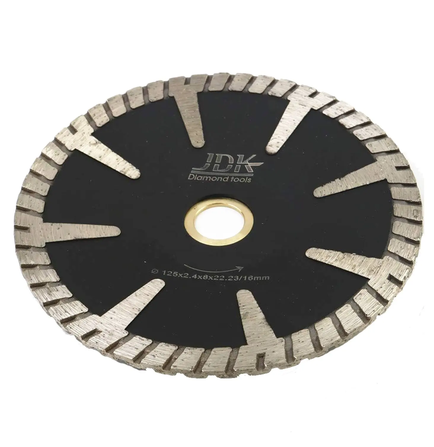 5 Inch 125mm Concave Curved Blade For Granite & Convex Diamond Tool Turbo concrete travertine sinkwork circle shape cutting cont