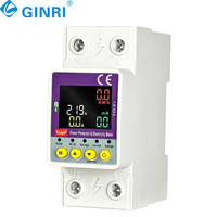JMRD-WIFI/CS 63A Zigbee WiFi Din Rail Smart Switch Remote Control AC 220V Meteran Energi Digital
