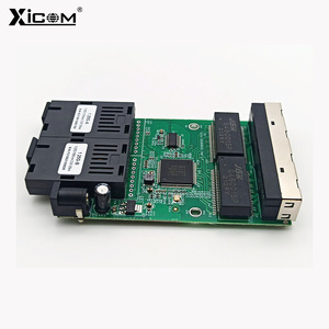 XICOM 1000M ตัวรับส่งสัญญาณไฟเบอร์ออปติกกิกะบิตบอร์ด PCBA ไฟเบอร์เดี่ยวคู่ 5V สำหรับการส่งข้อมูลการสลับเครือข่าย - Product Image 1