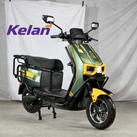 Custom Racing 1000W 60V Two-Wheeled Moto Electrique Long Range with Lithium Battery Motocicleta Motorbike Electric Scooter Moped