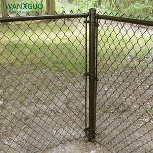 Clôture <span class=keywords><strong>rigide</strong></span> en fil de diamant de jardin anti-corrosion en gros à <span class=keywords><strong>bas</strong></span> prix Clôture à maillon de chaîne en métal enduit de PVC à haute résistance - Product Image 6