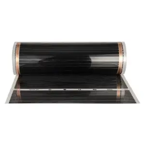 PTC Electric Floor Heating Products Water Proof Infrared Carbon Fiber Heating Film