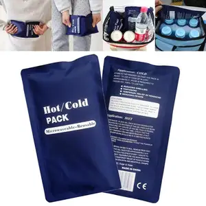 BLUENJOY yüksek kalite kullanımlık jel yumuşak buz paketi vücut tedavisi tıbbi sıcak soğuk paketi buz jel ped