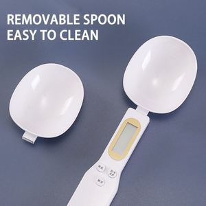 Wholesale Smart Home LCD Digital Measurement Adjustable Weighing <b>Spoon</b> Kitchen Scale Electronic Measuring <b>Coffee</b> Powder Baking - Product Image 2