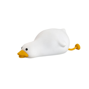 Quack Duck Night <b>Light</b> Led Tap Control Rechargeable Silicone Three Brightness Levels Bedroom <b>Sleep</b> Companion Lamp - Product Image 5