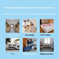 Couverture de matelas rafraîchissante à semi-conducteurs par refroidissement à l'eau, en PVC, pour usage estival, idéale pour les patients, les étudiants et les dortoirs