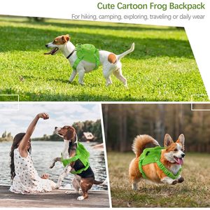 Premium carino auto trasportino zaino per cani imbracatura No-Pull caratteristica con D-Ring per piccoli animali domestici di medie dimensioni - Product Image 5