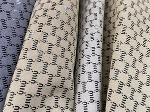 Double Sided Suede Fabric 30% Cow Calf Fiber <strong>PU</strong> Composite <strong>Leather</strong> with Printed Film for Chair Sofa Car Upholstery Bag Use - Product Image 4