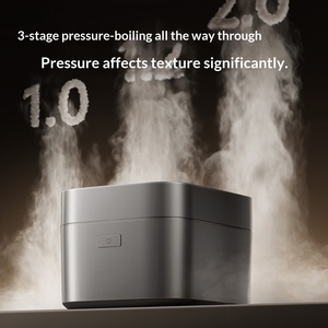 Cuisinière à <span class=keywords><strong>riz</strong></span> intelligente Mijia à pression variable IH à écran couleur, cuisson rapide, WiFi, 4L, pour le contrôle par application <span class=keywords><strong>Xiaomi</strong></span> - Product Image 3