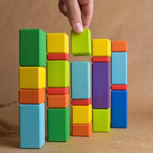 OEM ODM Montessori บล็อกนับไม้แบบคลาสสิกถาดเก็บของแบบขั้นบันไดสำหรับเด็กวัยหัดเดินของขวัญเพื่อการศึกษาที่ดีที่สุด - Product Image 6