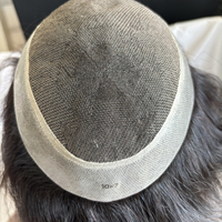 Meilleures ventes : Prothèses capillaires pour hommes en cheveux naturels indiens vierges de qualité