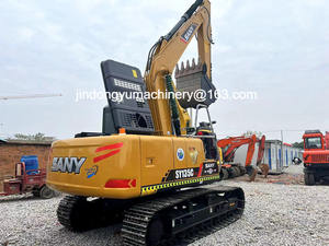 รถขุดตีนตะขาบมือสอง Sany SY135C น้ำหนัก 14.87 ตัน พร้อมเครื่องยนต์และปั๊ม Isuzu สำหรับขาย - Product Image 5
